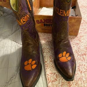 Clemson tigers boots